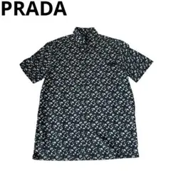 新品同様美品PRADAアロハシャツ 花柄 半袖シャツ 楽天市場】PRADA プラダ シャツ サイズ:XS ファイヤーパターン