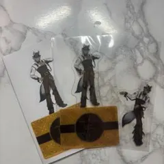 ツイステ ジャック クリアステッカー クリアスタンドカード