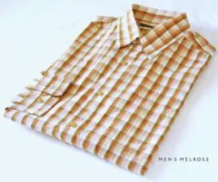 【953】メンズ メルローズ　長袖シャツ　3(M～Lサイズ)のサムネイル