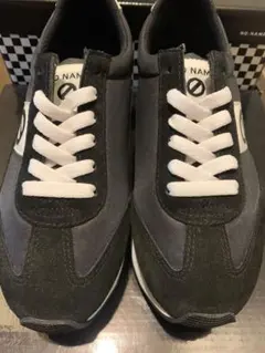 ノーネーム37 NO MAMEスニーカー黒