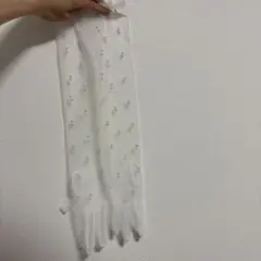 ホワイト パール装飾 ウェディンググローブ