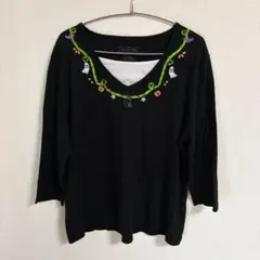 H.A.K SUPER HAKKA ブラウス グリーン レース刺繍 - メルカリ
