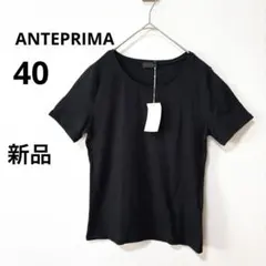 ANTEPRIMA アンテプリマ 40 ブラック ラインストーン Tシャツ 半袖のサムネイル