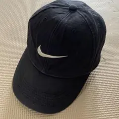 00s 10s Nike ナイキ 刺繍ロゴ キャップ ネイビー