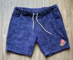 【美品】BEAMS SALTWATER COWBOY パイルショーツ ネイビーMのサムネイル