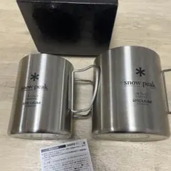 snow peak×トーンドトラウトチタン300カップ2024エディション - メルカリ