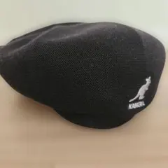 KANGOL ブラック ベレー帽 Mサイズ