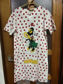 Disney MOUSSY シャツワンピース ホワイト ミッキーミニー - メルカリ
