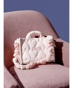 FURFUR ファーファー ハートキルティングバッグ ピンク ショルダーバッグのサムネイル