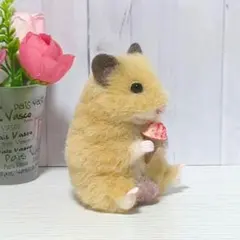 かなっぷ様オーダー クロクマハムスター ハムスター マスコット 
