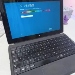 Microsoft SurfaceRT 64GB 本体 キーボード付　シルバー