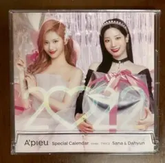 アピュー　TWICEサナ　ダヒョン 2022年カレンダー　a’pieu レア