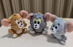 トムとジェリー マスコット ぬいぐるみ トム＆ジェリー＆タフィーの3個セット