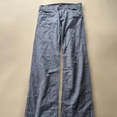 HugoBOSS グレー ストライプ スラックスのサムネイル