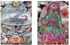 ヒグチユウコ　circus　特大ポスター✖️２枚セット　カフェノベルティポスターのサムネイル