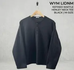 REFINED WAFFLE HENLEY NECK L/S TEE M/WYM