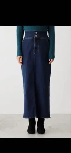 AZUL BY MOUSSY バックスリットデニムタイトスカートM