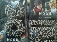 MOG ネックウォーマー&イヤーウォーマー　ヒョウ柄