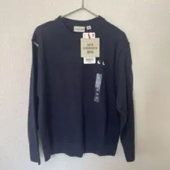 ANYA HINDMARCH コラボ　ネイビー セーター 120 ユニクロ