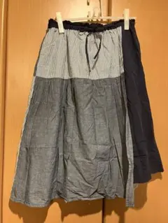 パッチワーク　スカート
