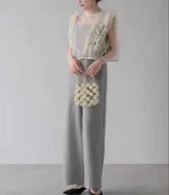 2WAYオケージョンセットアップパンツドレス