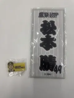 福岡ソフトバンクホークス 松本晴ミニハンカチ 鷹祭