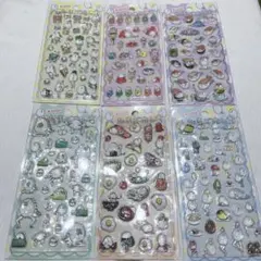 新品未開封 たまごあしシール 6点セット ぷっくりシール
