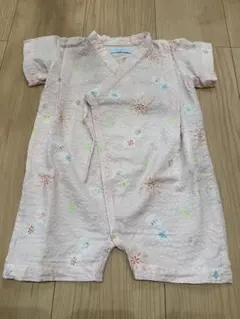 【ミキハウス】ベビー服　甚平ロンパース
