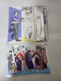 ブルーロック 特典　ポストカード 浴衣　集合絵 ボールペン なぎれお