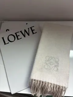 LOEWE バイカラー マフラー