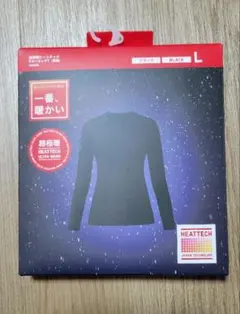 ヒートテック　ウルトラウォームクルーネックT 長袖　超極暖　Woman　Lサイズ