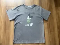 AVIREX ミッキーマウス Tシャツ グレーのサムネイル