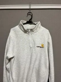 ハーフジップ スウェット