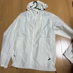 New Balance フルジップ フーデッドジャケット ホワイト - メルカリ