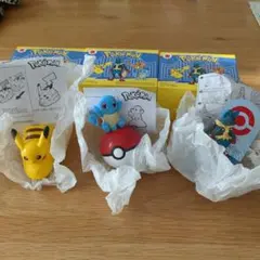 マック　ハッピーセット ピカチュウゼニガメ ルカリオセット