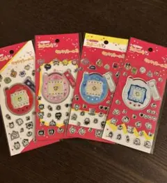 たまごっちシール4種