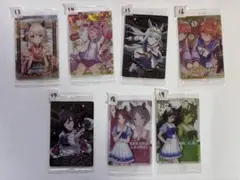 ウマ娘　カード　6種