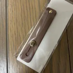 新品 スマホベルト ブラウン