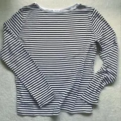 ［着用1回のみ］アメリカンホリック ボーダー長袖カットソー　Mサイズ