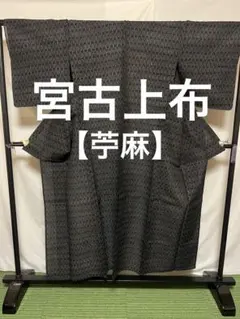 美品 トールサイズ■ 能登上布 夏きもの 苧麻 身丈162㌢ 裄丈64㌢ 美品 トールサイズ□ 能登上布 夏きもの 苧麻 身丈162㌢ 裄丈64