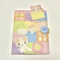 平成レトロ マシュマロみたいなふわふわにゃんこ プロフィール帳
