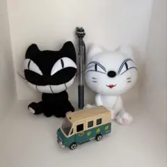 クロネコヤマト　クロネコ　シロネコ　ぬいぐるみ　シャーペン　トミカ　セット