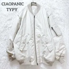 チャオパニックティピー　MA-1　ボリュームスリーブ　アイボリー　2way