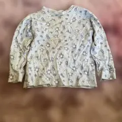 動物柄パジャマ 長袖 100サイズ かわいいブルー色♪