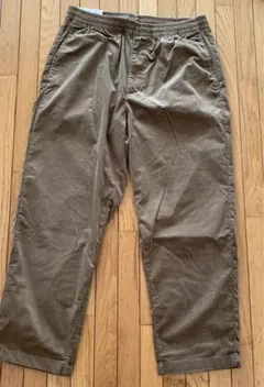 【新品未使用】 ユニクロ メンズ コーデュロイ イージーアンクルパンツ