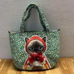 コヤンイサムチョンハンドメイド♡リメイクフリルバッグ合皮底板