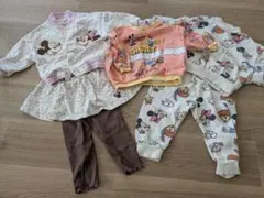 ミッキー ミニー セットアップ 90センチ