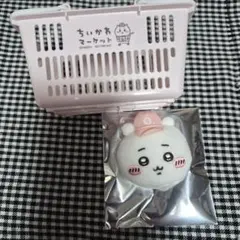 ちいかわマーケット ノベルティ おかおバッジ ミニカゴ