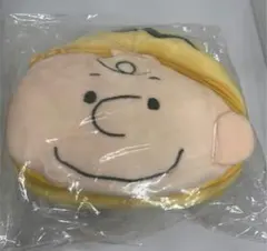 【新品未使用】スヌーピー チャーリー フェイス型ポーチ