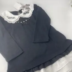 女の子　長袖　ワンピース　MAJOLICA 100